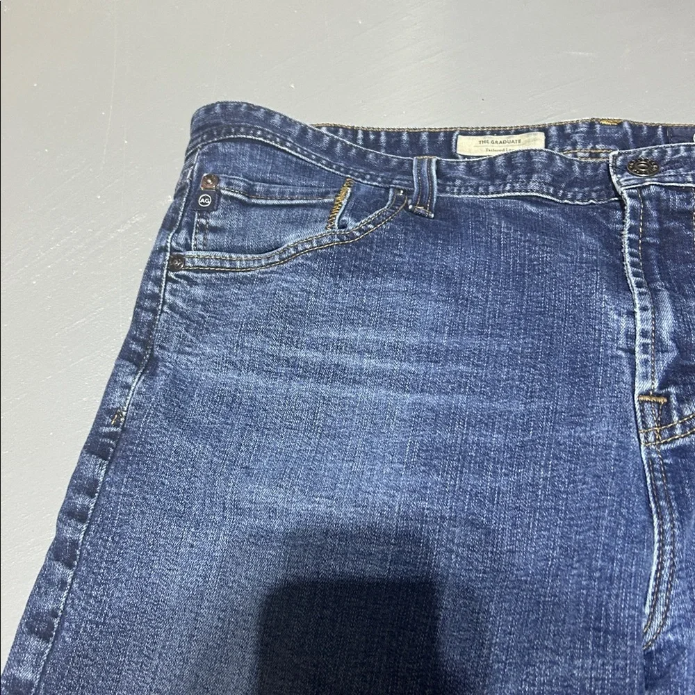 AG Adriano Goldschmeid Blue Jeans (The Graduate) (Tailored Leg) (Men’s 40 x 32)